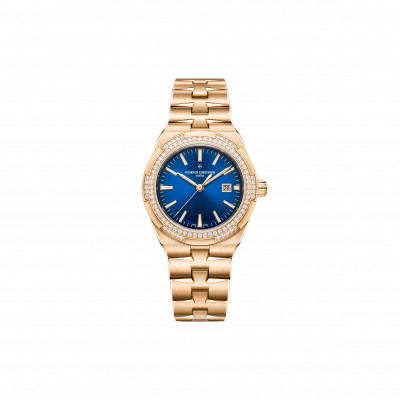 VACHERON CONSTANTIN OVERSEAS SELF-WINDING 35 MM PINK GOLD WATCH 4605V/200R-B978